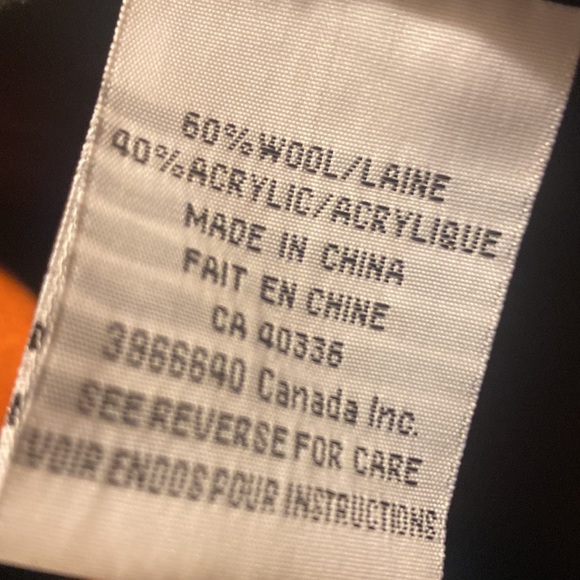 Ness black and white jacket with leather sleeves size 38 (small) - Picture 4 of 4